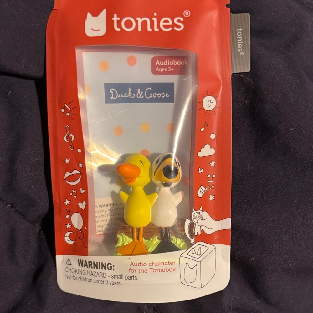 Tonies Duck & Goose Audio Figure - Yellow and White